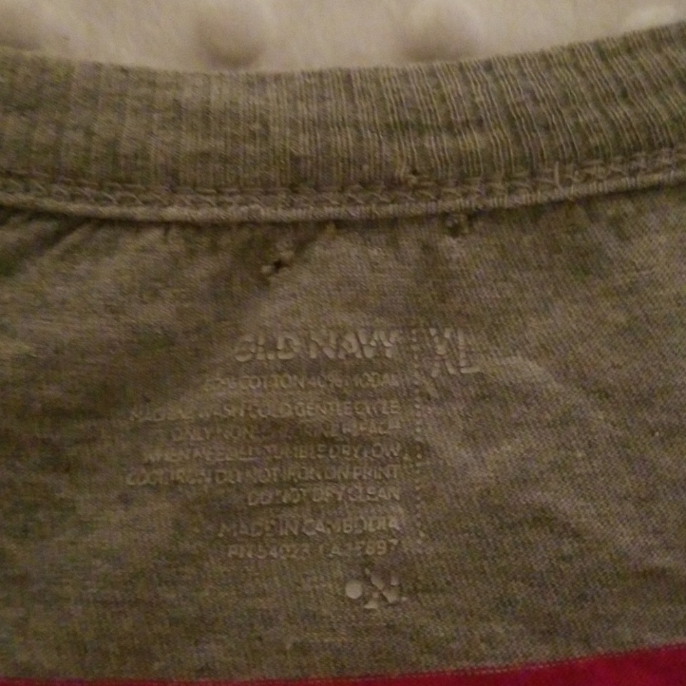 Womens old navy scoop neck t shirt xl 16 - Picture 2 of 2